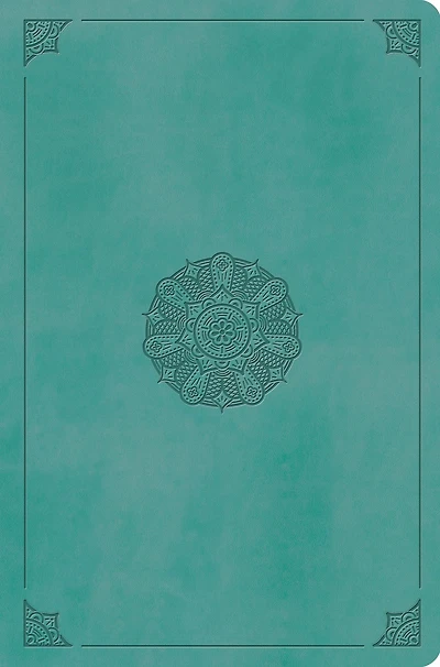 ESV Value Compact Bible (TruTone, Mahogany, Border Design)