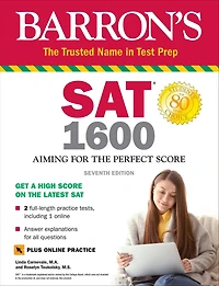 SAT 1600 with Online Test: Aiming for the Perfect Score