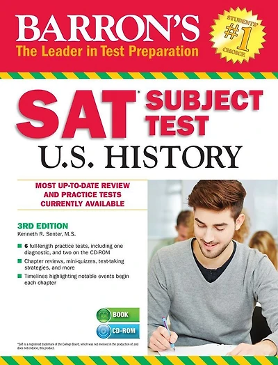 Barron's SAT Subject Test: U.S. History w/CD-ROM