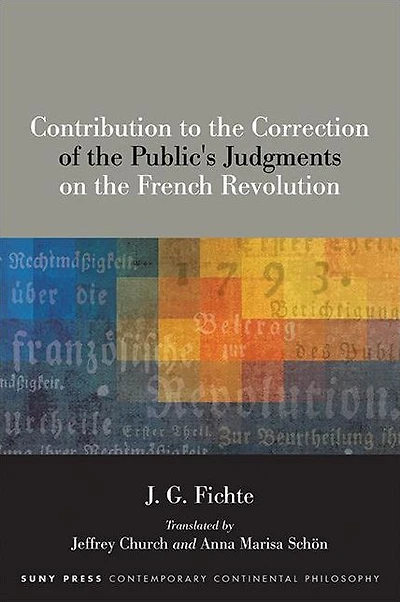 Contribution to the Correction of Public's Judgments on French Revolution