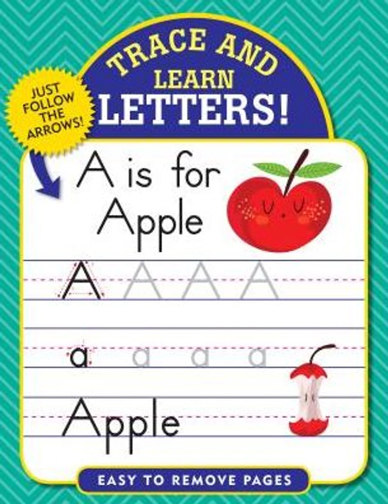 Trace and Learn Letters!: Just follow the arrows!