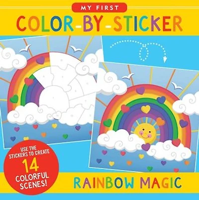 Color-by-Sticker - Rainbow Magic