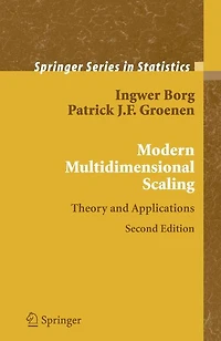 Modern Multidimensional Scaling: Theory and Applications