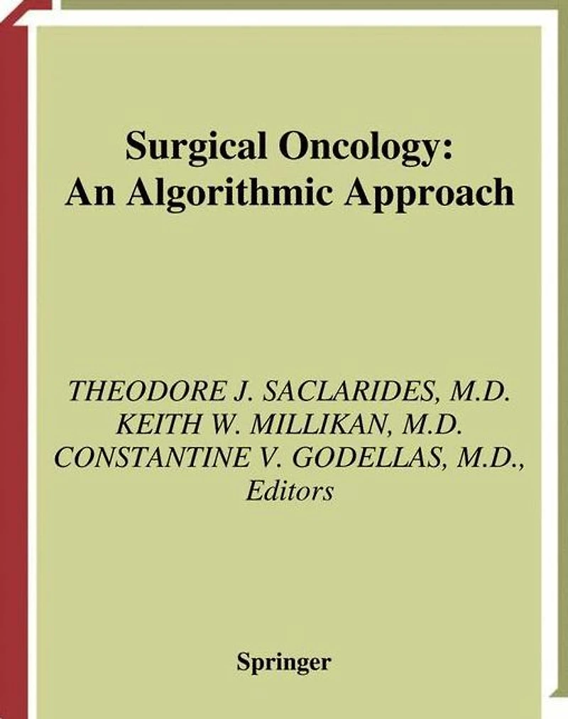 Surgical Oncology: An Algorithmic Approach