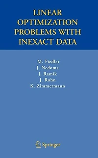 Linear Optimization Problems with Inexact Data