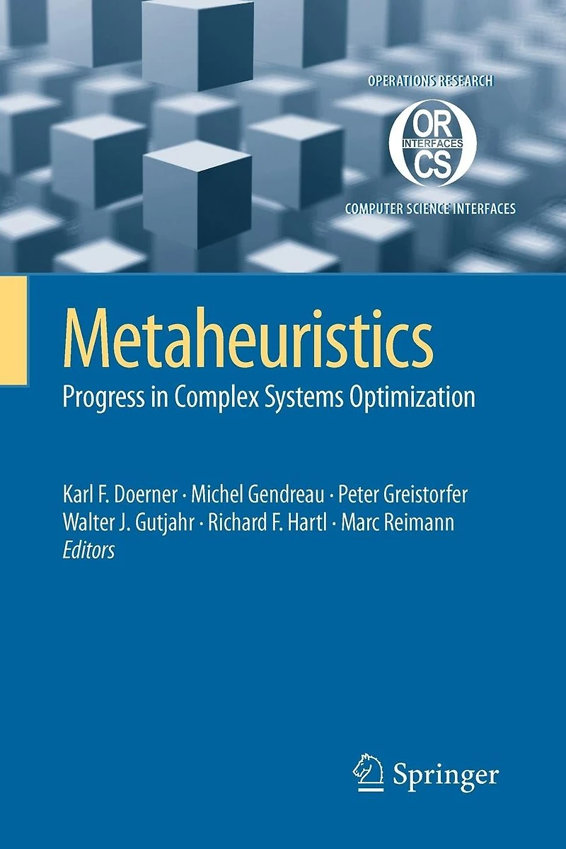 Metaheuristics: Progress Complex Systems Optimization