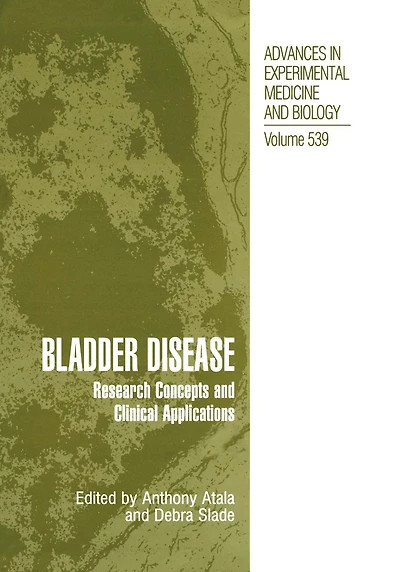Bladder Disease: Research Concepts and Clinical Applications