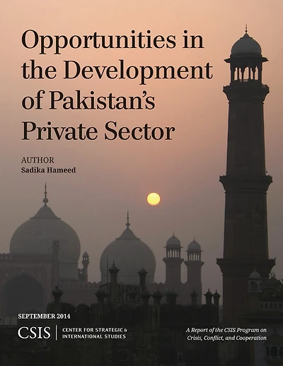 Opportunities in the Development of Pakistan's Private Sector