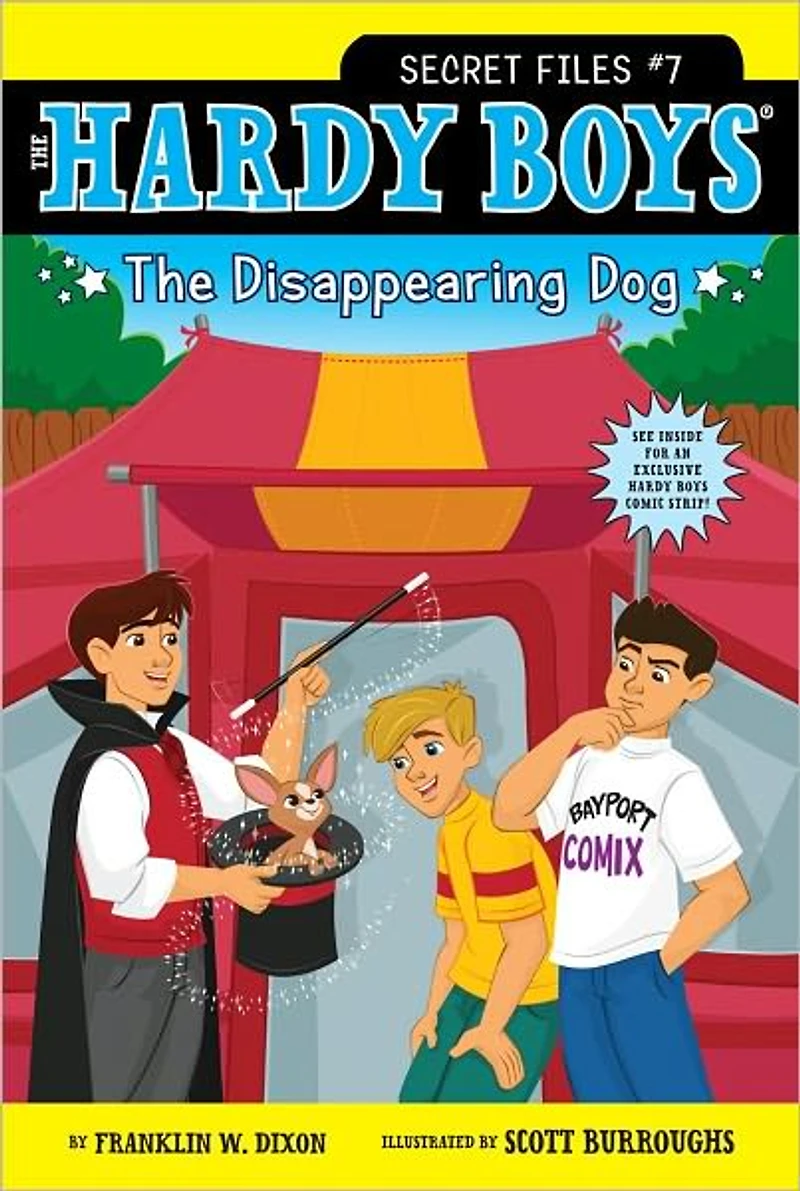 The Disappearing Dog (Hardy Boys: Secret Files Series #7)