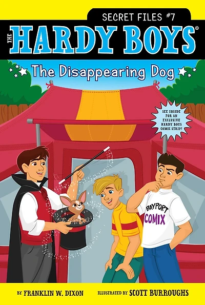 The Disappearing Dog (Hardy Boys: Secret Files Series #7)