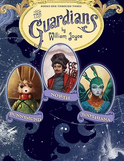 The Guardians: Nicholas St. North and the Battle of the Nightmare King; E. Aster Bunnymund and the Warrior Eggs at the Earth's Core!; Toothiana, Queen of the Tooth Fairy Armies