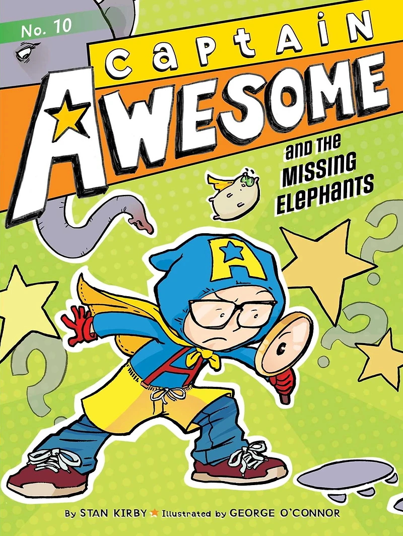 Captain Awesome and the Missing Elephants (Captain Series #10)