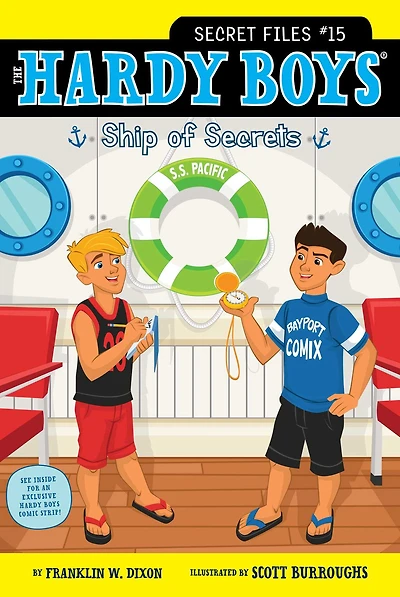 Ship of Secrets (Hardy Boys: Secret Files Series #15)
