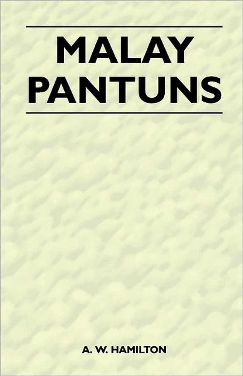 Malay Pantuns