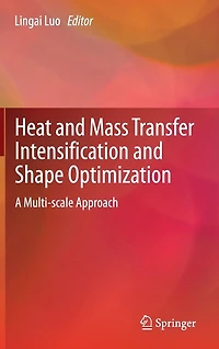 Heat and Mass Transfer Intensification Shape Optimization: A Multi-scale Approach