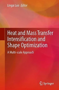 Heat and Mass Transfer Intensification Shape Optimization: A Multi-scale Approach