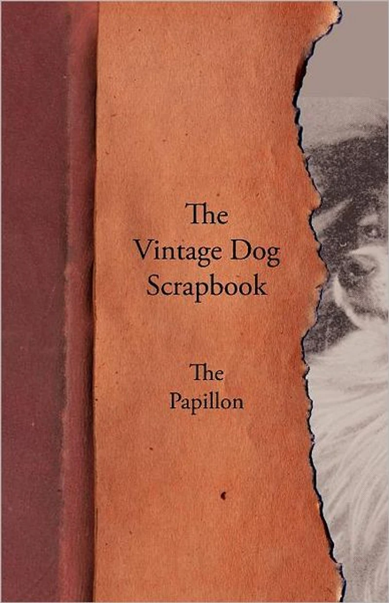 The Vintage Dog Scrapbook - Papillon