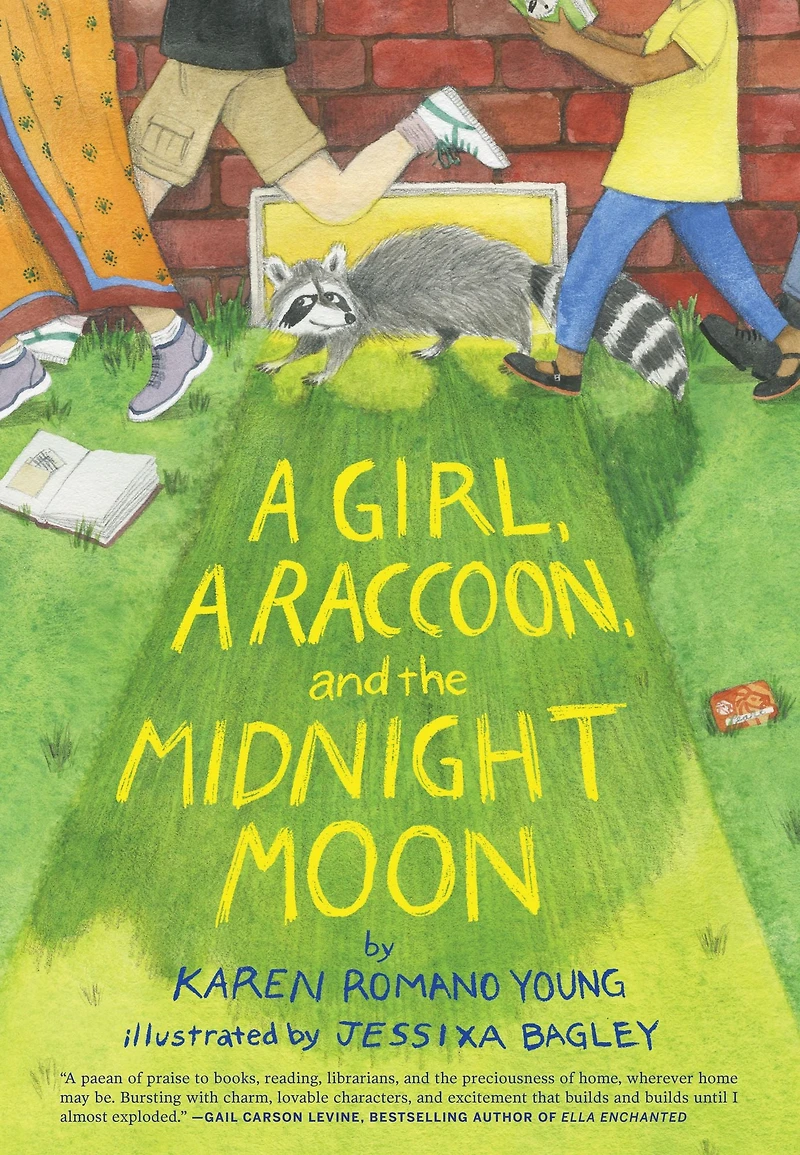 a Girl, Raccoon, and the Midnight Moon: (Juvenile Fiction, Mystery, Young Reader Detective Story, Light Fantasy for Kids)
