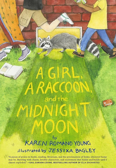 a Girl, Raccoon, and the Midnight Moon: (Juvenile Fiction, Mystery, Young Reader Detective Story, Light Fantasy for Kids)