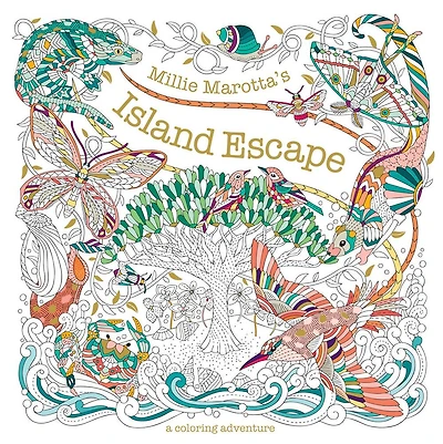 Millie Marotta's Island Escape: A Coloring Adventure