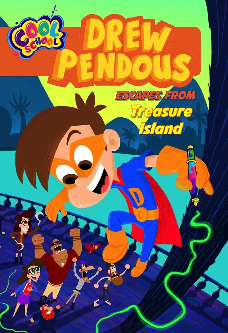 Drew Pendous Escapes from Treasure Island (Drew #4)