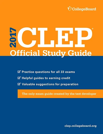 CLEP Official Study Guide 2017