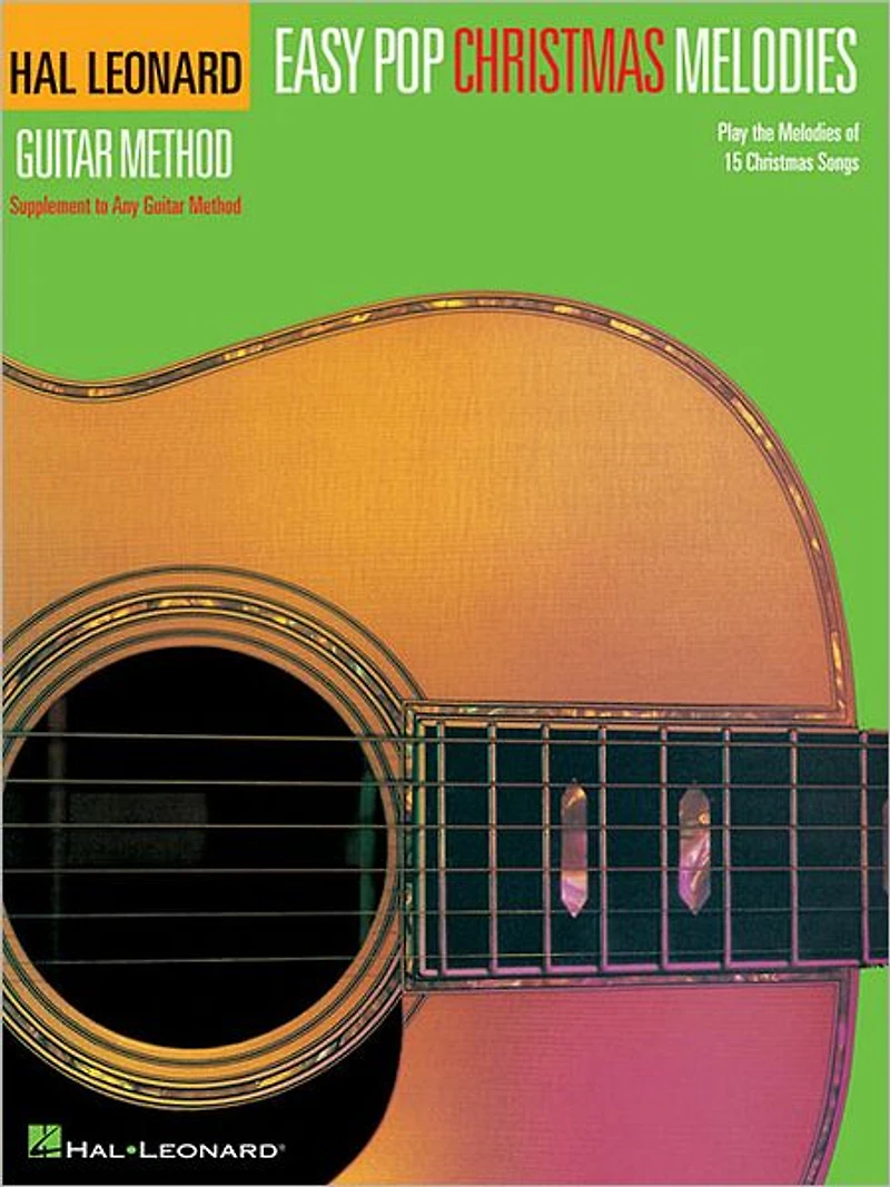 Easy Pop Christmas Melodies (Songbook): Book Only