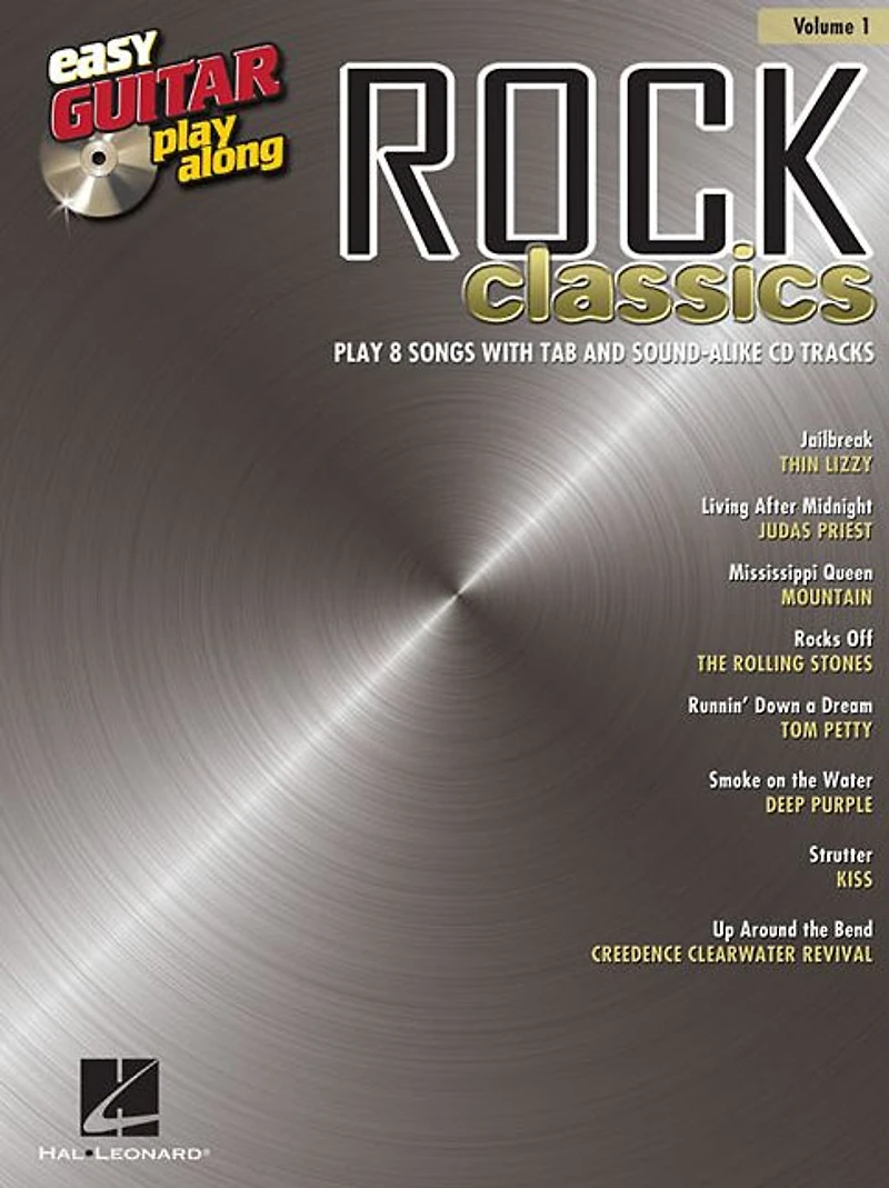 Rock Classics (Songbook): Easy Guitar Play-Along Volume 1