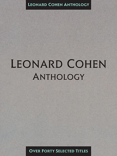 Leonard Cohen Anthology (Songbook)