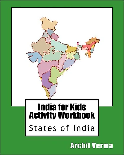 India for Kids Activity Workbook: States of India