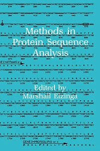 Methods Protein Sequence Analysis