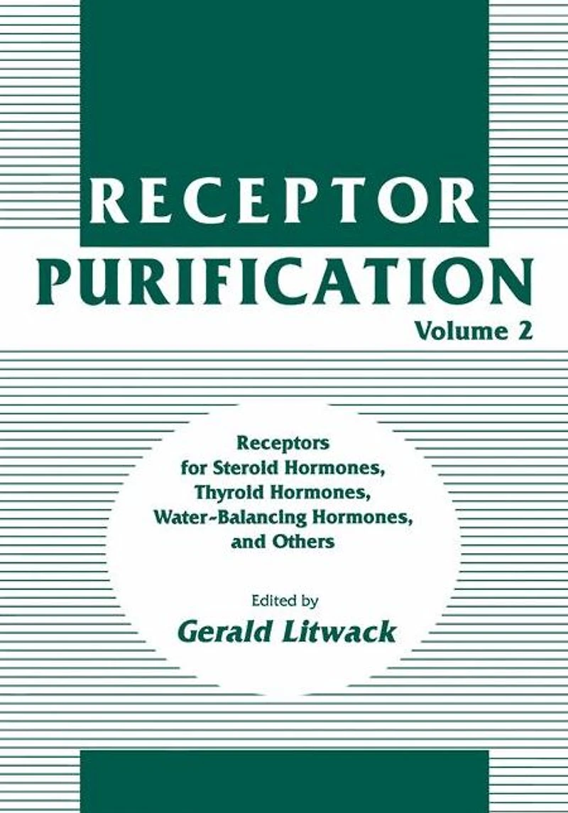 Receptor Purification: Receptors for Steroid Hormones, Thyroid Water-Balancing and Others
