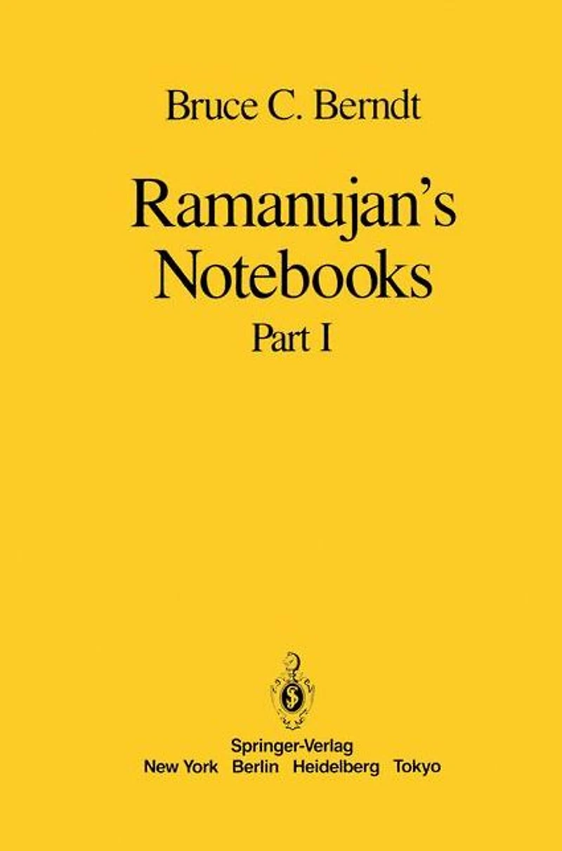Ramanujan's Notebooks: Part I