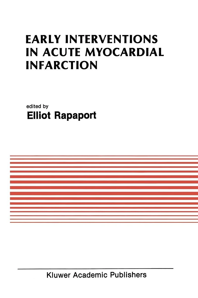 Early Interventions in Acute Myocardial Infarction