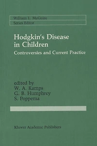 Hodgkin's Disease Children: Controversies and Current Practice