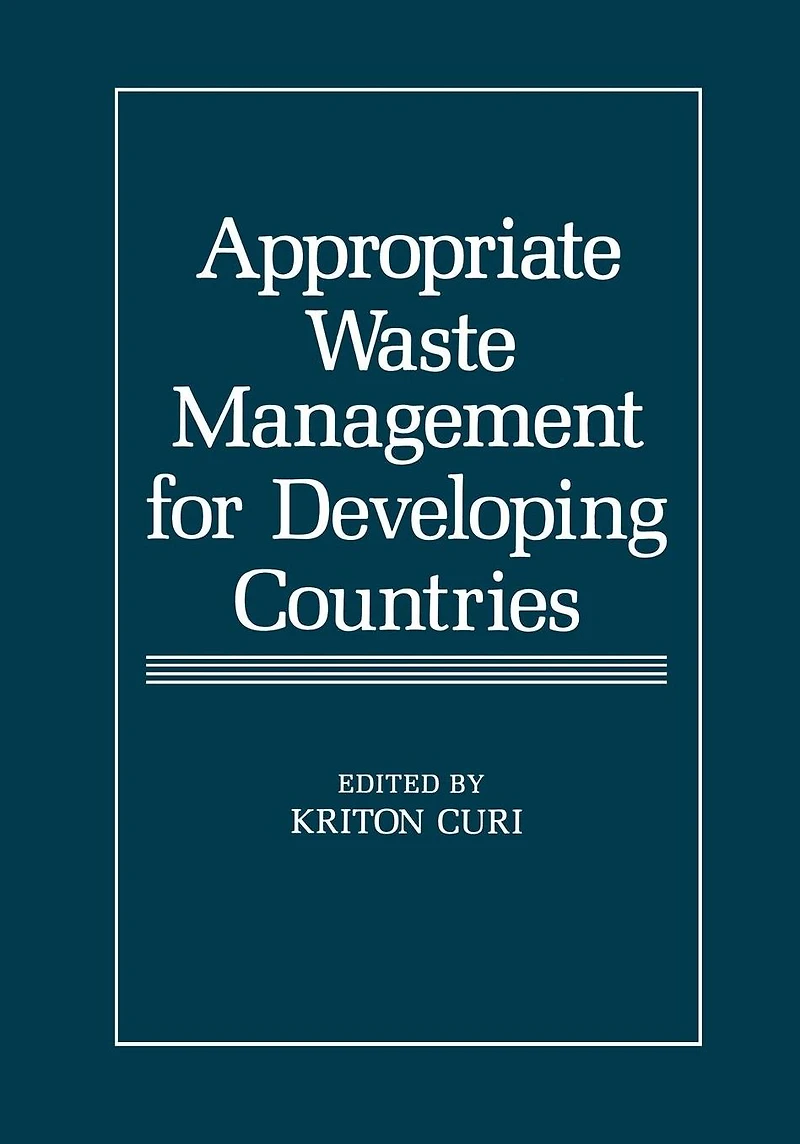 Appropriate Waste Management for Developing Countries