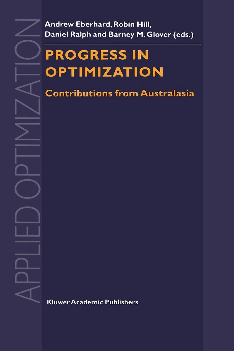 Progress Optimization: Contributions from Australasia