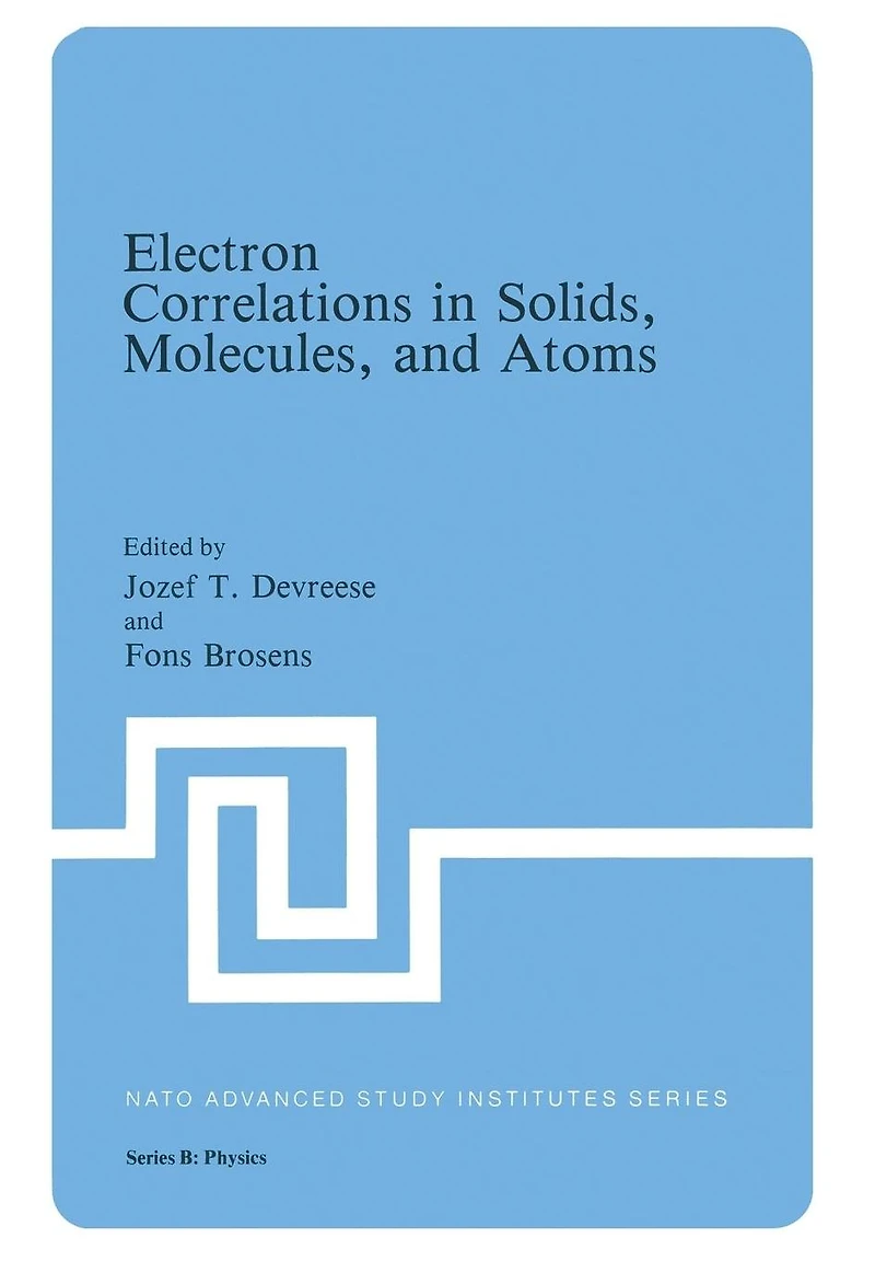 Electron Correlations in Solids, Molecules, and Atoms