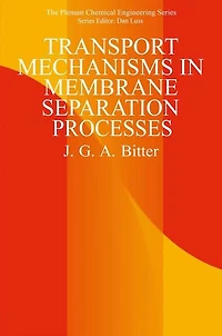 Transport Mechanisms Membrane Separation Processes