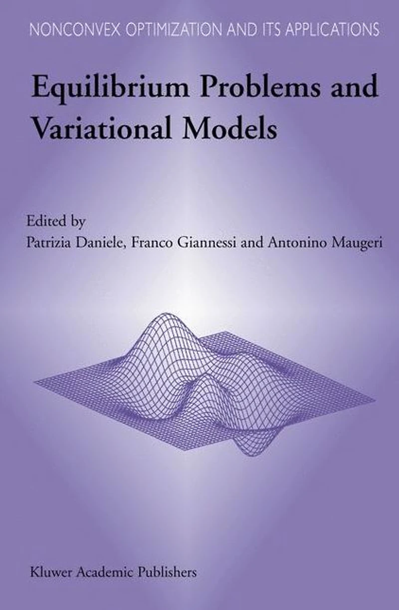 Equilibrium Problems and Variational Models