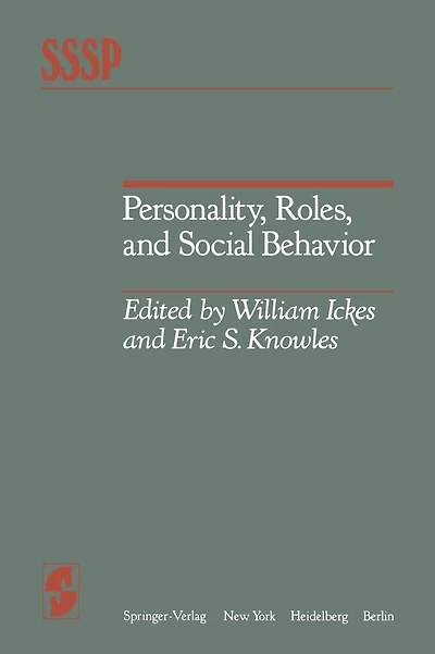 Personality, Roles, and Social Behavior