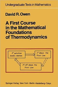 A First Course in the Mathematical Foundations of Thermodynamics