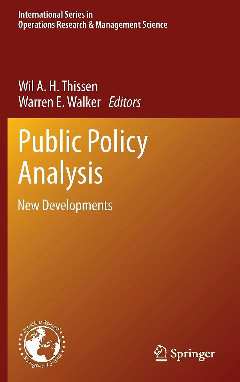 Public Policy Analysis: New Developments