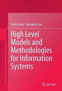 High Level Models and Methodologies for Information Systems