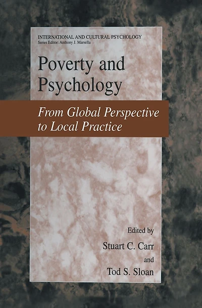 Poverty and Psychology: From Global Perspective to Local Practice