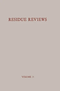 Residues of Pesticides and Other Foreign Chemicals in Foods and Feeds / Rückstände von Pesticiden und anderen Fremdstoffen in Nahrungs- und Futtermitteln