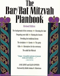 The Bar/Bat Mitzvah Planbook