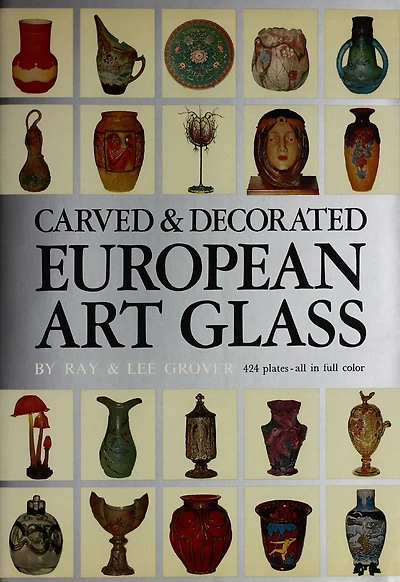 Carved & Decorated European Art Glass