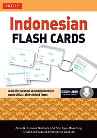 Indonesian Flash Cards: (Downloadable Audio Included)