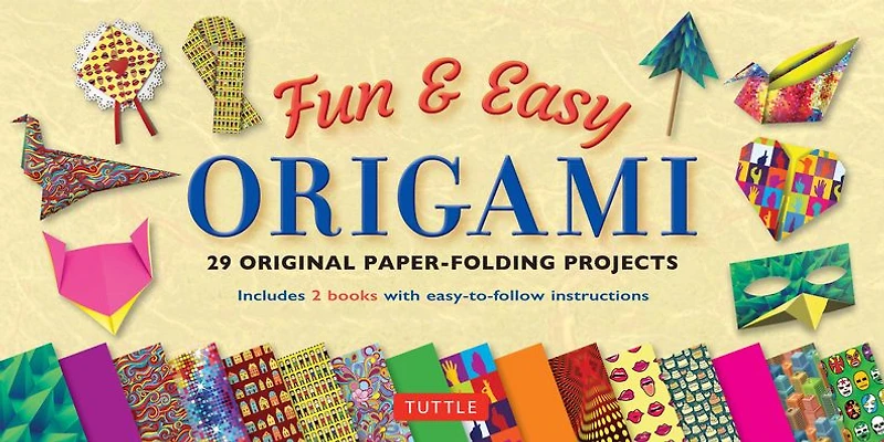 Fun & Easy Origami: 29 Original Paper-folding Projects: Includes Origami Book with Instructions and Downloadable Materials